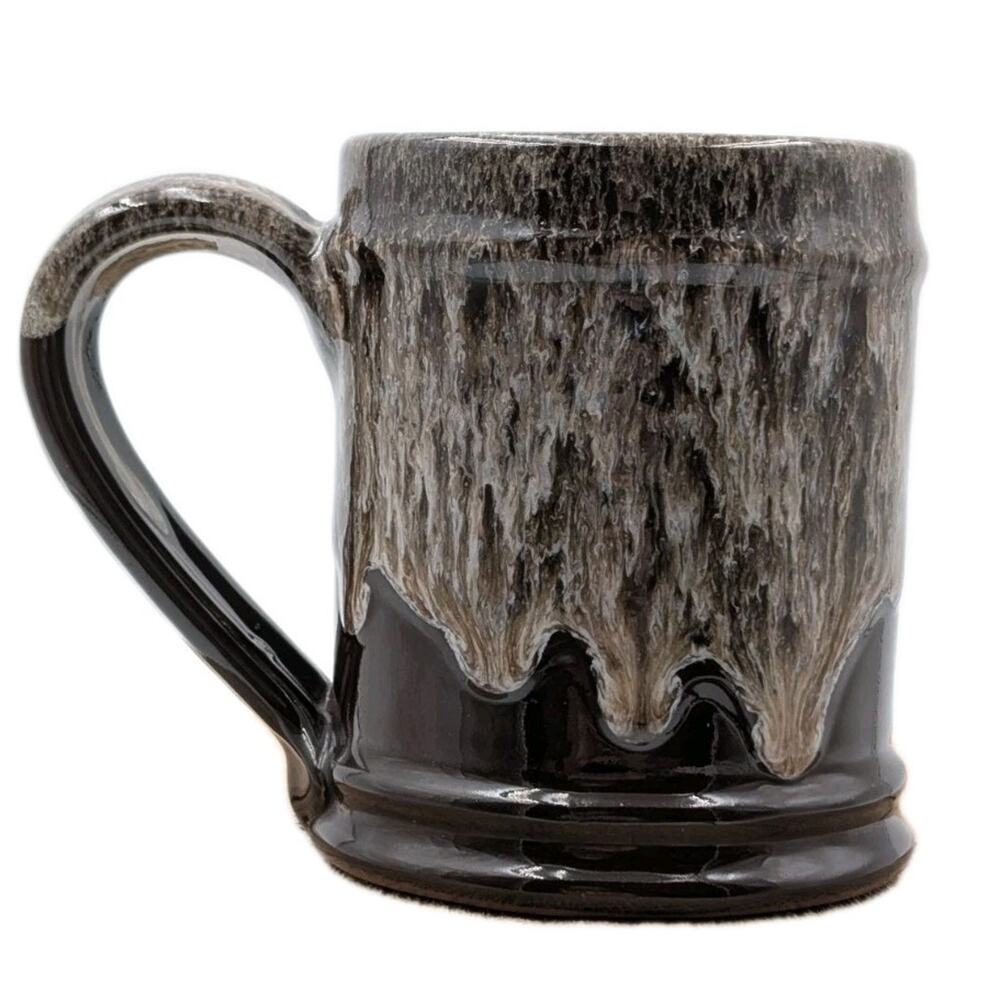 Rare Deneen Pottery Coons Candy Harpster Ohio Mug Hand Thrown USA 2013 - Picture 4 of 7